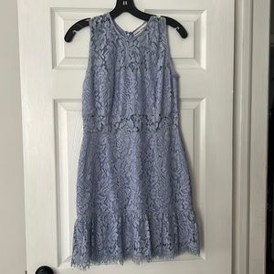 Karina Grimaldi Felicia Lace blue dress